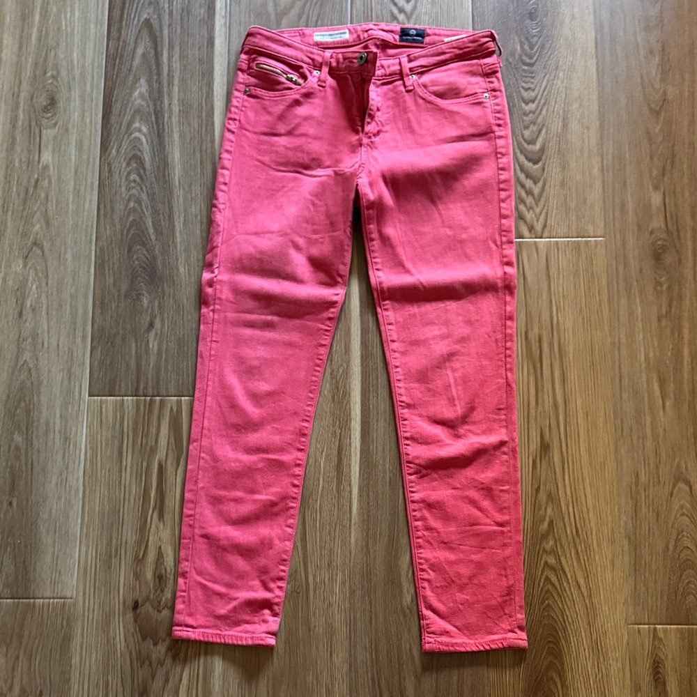 Adriano Goldschmied Women's Brick Red Jeans